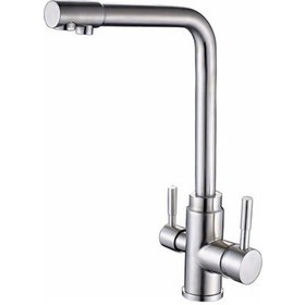 Resim Su Arıtma Cihazı İçin Lüks Üç Yollu Musluk 438418298 