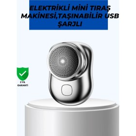 Resim Bilfold Mikro Titreşim Motorlu, Düşük Sesli, USB Girişli Tıraş Makinesi 