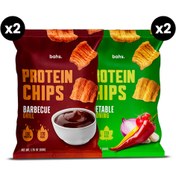 Resim Proteinli Chips | x2 Barbecue x2 Sebzeli 