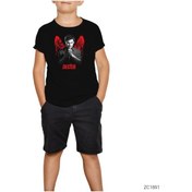 Resim Dexter Blood Wings Siyah Çocuk Tişört Siyah 