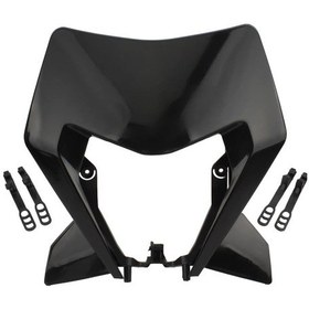 Resim Dashanshop Ktm Xc Sx Sxf Xcw 125 500 Smr 2024 Off-road Siyah Farş Körük Seti 