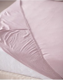 Resim Madame Coco Belle Çift Kişilik Pamuklu Lastikli Bambu Çarşaf - Açık Mürdüm 8684427301074 Çok Renkli 