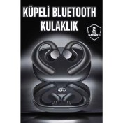 Resim Techno Stock Bluetooth Kulaklık Küpe Görünümlü Yüksek Ses Kaliteli Gamer Kulaklık 