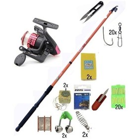 Resim Çocuklar İçin Göl Ve Deniz İçin Tam Takım Hobi Kıyı Olta Seti 