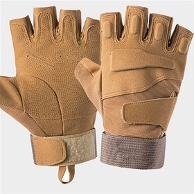 Resim Erkek ve Kadınlar için Yeni Outdoor Spor Eldivenleri, Yarım Parmak Fitness Eldivenler 