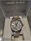 Resim Daniel Klein YENİ MODEL GÜMÜŞ Kadran Gün ve Takvimli Çelik Bilezik 3 ATM Su Geçirmez 