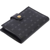 Resim Siyah Print Kadın Cüzdan - S1CB00055816-T0E 