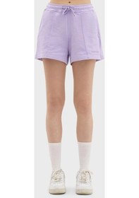 Resim Les Benjamins Kadın Şort Lb24ssessfuso-303 Lila 