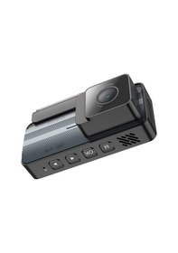 Resim Hoco. Dv12 2k Gps Destekli Ön Ve Arka Kameralı Araç Kamerası - Gri 