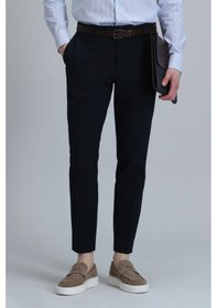 Resim Lufian Erkek Hery Smart Chino Slim Fit Pantolon 111190318 Lacivert 