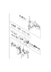 Resim Makita HR1830 Rulman 606 Ürün Kodu 211012-0 