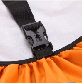 Resim Xindoker Turuncu 3xl 100l Çift Kanca Sırt Çantası Yağmurluk - 210t Oxford, Su Geçirmez, Yansıtıcı Şeritli, Outdoor Aktivitelere Uygun Çok Renkli 