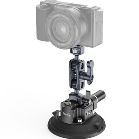 Resim SmallRig 4236B Araç Çekimi için 4'' Vantuzlu Kamera Montaj Kiti 