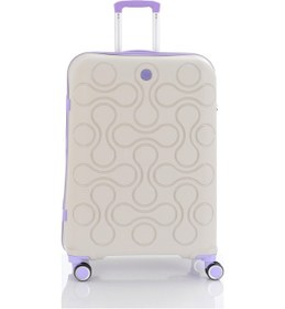 Resim Mçs Polipropilen 2li Valiz Seti Büyük & Kabin V376 S23sy1000050-set 10729 Kemik - Lila 