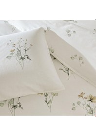 Resim Taç Auren Ranforce Tek Kişilik Nevresim Takımı Pudra 000000001000051032 Pudra 