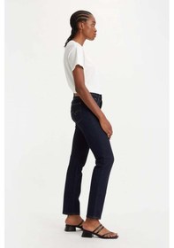 Resim Levi's Kadın 724 Yüksek Bel Düz Kot Pantolon - 18883-0227 Lacivert 