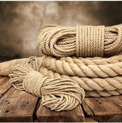 Resim Ekodoğa Jüt Halat 3 Mm 15 Metre Ip Halat Hasır Ip Dekor Ipi Jüt Kendir Jüt Çuval Ipi 