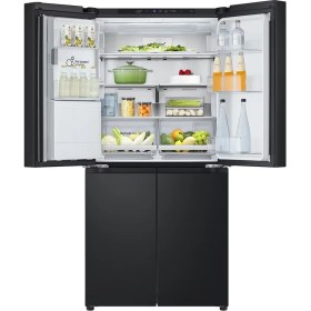 Resim Lg GC-L22FFQUJ Gardırop Tipi No Frost Buzdolabı | Yapay Zeka Destekli | 506 Litre | Mat Siyah Renk 