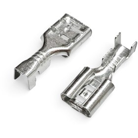 Resim MULTİ SAN MULTİSANAYİ 2000 Adet 6.3 Kablo Ucu Terminali Tırnaklı İzolesiz Gri Dişi Fiş Terminal 