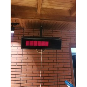 Resim Fornax (8 Kw) Doğalgazlı LCD Camlı Seramik Radyant Isıtıcı PATENTLİ, CE Belgeli, GAZMER Onaylı, 2 Yıl Garantili 