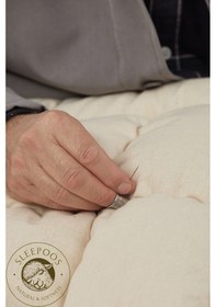 Resim Sleepoos Yün Bebek Yastık ve Yorgan Takımı 