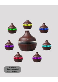 Resim Prizden Çalışan Sessiz Ultrasonik Hava Nemlendirici Difüzör 