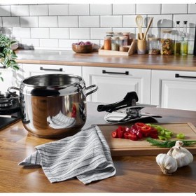 Resim Hisar Optima Bergama 6lt Düdüklü Tencere Gümüş 