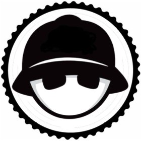 Resim Genel Markalar Safari Şapkalı Emoji Tasarım Sticker 50 x 50 cm 