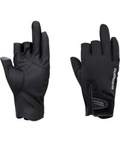 Resim Shimano Apparel Pearl Fit Gloves 3 S Black Eldiven 
