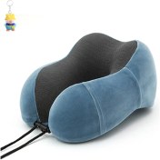 Resim Runxi Life Hall Depolanabilir Seyahat Uçağı Yastığı Servikal Omurga U Şekilli Yastık Hafızalı Köpük U Şekilli Boyun Yastığı (Yurt Dışından) 