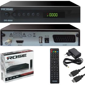 Resim Full Hd Uydu Alıcı Kasalı Scartlı Youtube Free Ip Rose DR-8090 R41 