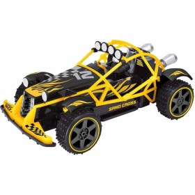 Resim Taiyo 1:18 Buggy Karanlıkta Parlayan Uzaktan Kumandalı Araba Sarı 