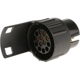 Resim Comely 7 Pin - 13 Pin Ikiz Kısa Çekme Kablolama Soket Fiş Adaptörü 12 V (Yurt Dışından) 