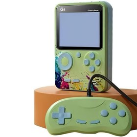 Resim NOMTEKNO 500 oyun yüklü G5 Mini Retro Video oyun konsolu 3.0 inç çocuklar için en iyi hediye +1 konsollu 