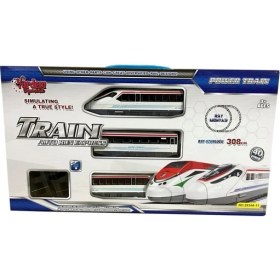 Resim Popüler Sepet 40 Parça Işıklı 308CM Hızlı Tren Set 