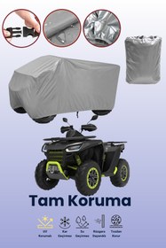 Resim dokaca Gri Segway Snarler AT6L X 570 ATV Brandası, ATV Koruyucu Örtüsü 