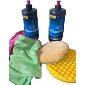 Resim Mirka Mikrofiber Bez Hediyeli Araç Pasta Seti 6'lı Set (Mirka 12 ve Mirka 45 Pasta) 