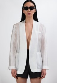 Resim JAX Organza Blazer - 34-36 / White 