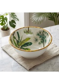 Resim Lucky Art Palma Melamin 25 Cm Salata Kasesi Dıo30020 Çok Renkli 