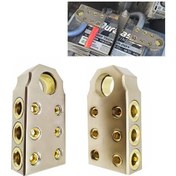 Resim 1 Çift Araç Ses Modifiye Konnektör Kurşun Asit Terminal Konnektörü 