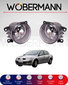 Resim Wöbermann Renault Megane 2 Sis Far Seti 2003 2009 Uyumlu 