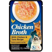 Resim Inaba Ciao Chicken Broth Tavuk Sulu ve Ton Balıklı Kedi Çorbası 50 Gr 