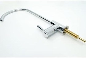 Resim Su Arıtma Cihazı Musluğu - Tüm Cihazlara Uyumlu Gümüş Renk Standart Lüks Batarya - Reverse Osmosis Faucet 