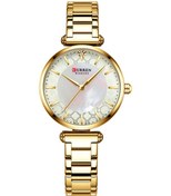 Resim Wezone Curren Kadın Klasik Kollu Saati - Paslanmaz Çelik Bileklik, 3atm Su Geçirmez Çok Renkli 