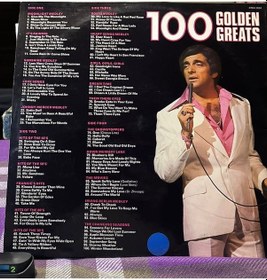 Resim Frankie Vaughan - 100 Golden Greats Ronco 2lp Set Uk Press Vinyl 