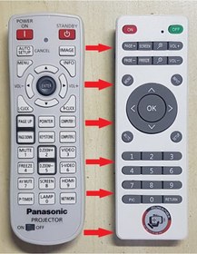 Resim Panasonic N2Qaya000047 6451056016 Pt-Vw435Ne 
