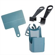 Resim Richard4 Motosiklet ve Bisiklet Zinciri Temizleme Aracı Seti Anti-Splash Yağ Saklama Kutusu, Elastik Plastik, Evrensel Fit (Yurt Dışından) 