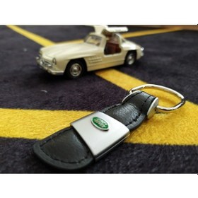 Resim Land Rover Logo Deri Metal Anahtarlık Ürün 
