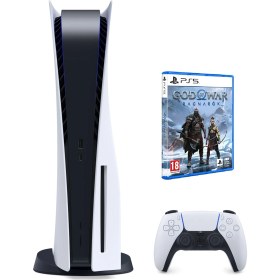 Resim Sony Playstation 5 825 GB Beyaz Tek Kollu Kontrolcü ile God Of War Ragnarok Oyun Deneyimi 