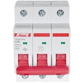 Resim Himel 3x40A 4.5kA C Eğrisi Otomatik Sigorta 